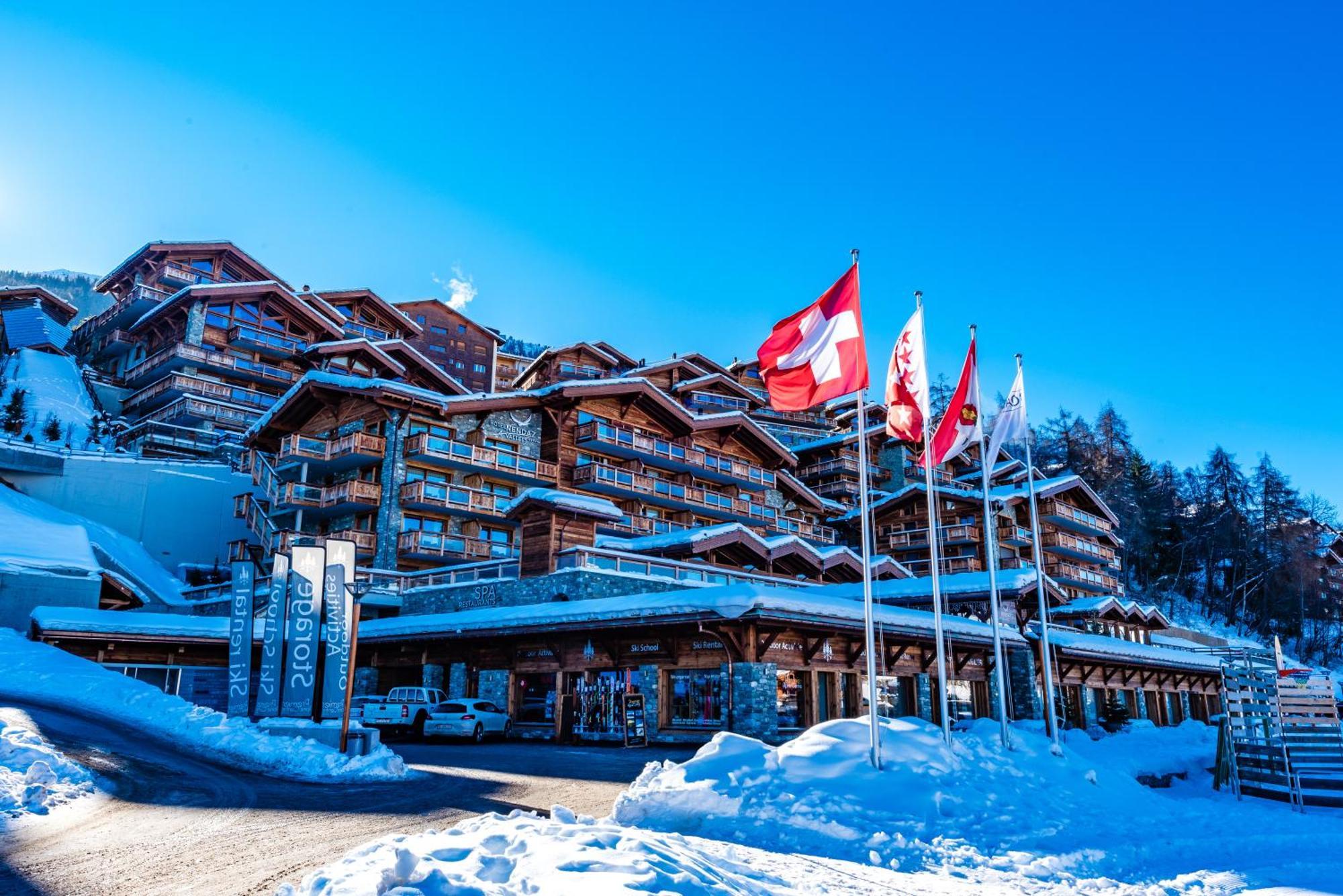 Nendaz 4 Vallees & Spa 4* Superior Eksteriør bilde